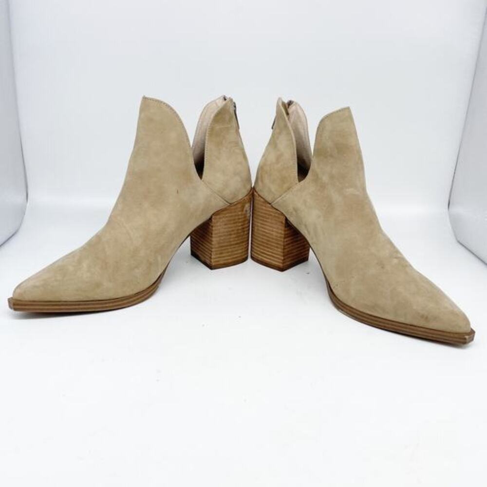 Steve‎ Madden Women's Cedar Leather Ankle Bootie Tan Size 11 M - Picture 10 of 13